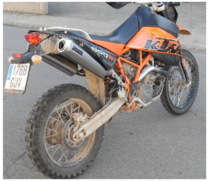Endy Auspuff KTM Superenduro 950 R 08-09