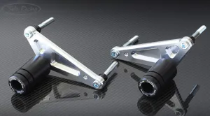 APRILIA RSV4 2017- FRAME SLIDERS / Rahmenschützer Sturzpads Sato Racing