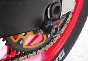 APRILIA SWINGARM SPOOLS  (size: M6) Type 1