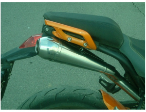 Endy GP Pro Auspuff Yamaha MT 03 06-12