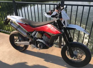 Fresco Auspuff Schalldämpfer Husqvarna SM 499 / 511