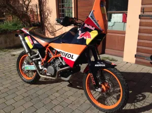 Fresco Auspuff Schalldämpfer Komplettanlage 2-2 KTM Adventure 950/990