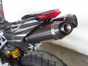 Fresco Doppel-Schalldämpfer Ducati Hypermotard 796/1100