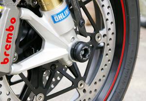 FRONT AXLE SLIDERS Ducati 1098 1198