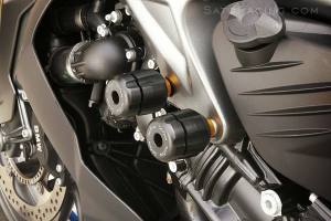REAR FRAME SLIDERS BMW K 1200 R 05-08