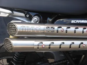 Mass Moto Komplettanlage 2-2 Mohave Triumph Scrambler 1200 euro 5+