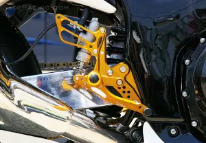 REAR SETS ABS 99-12 Stock Shift Pattern