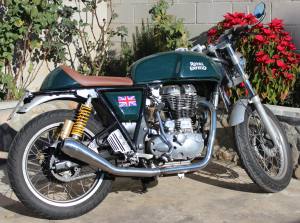 Schalldämpfer Auspuff Royal Enfield Continetal GT