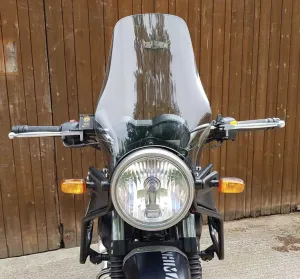 Verkleidungsscheibe Scheibe Royal Enfield Himalayan Euro 4 34cm
