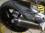 Fresco Schalldämpfer oval mit Carbonendkappe Ducati Monster S4R
