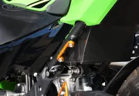 This lightweight anodized billet...