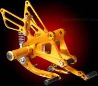 SATO RACING Rear Sets for 2011 a...
