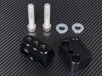 Anodized billet aluminum riser b...